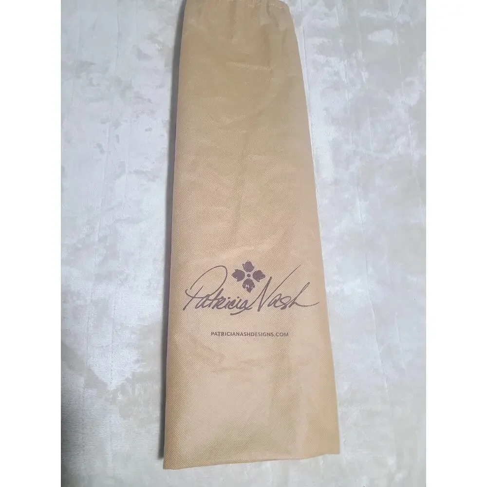 Patricia Nash Dust Bag 21x23 Beige Storage Cover Handbag Purse Protector